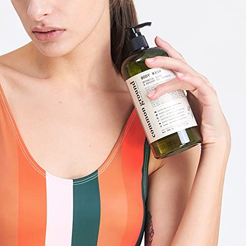 COMMON GROUND Body Wash & 3 Hand Wash Bundle (5 Items), Paraben & Cruelty Free, Organic, Vegan, Plant-Based, Botanical Scent & Avocado Oil Extracts, Men, Women, Sensitive, All Skin Types