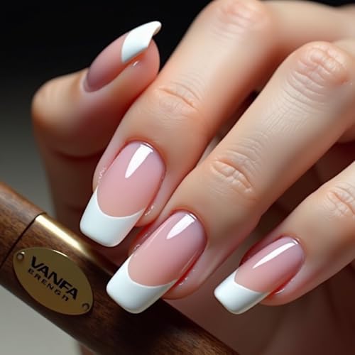 French Manicure Clean Up Brush for Gel Polish - Flat Nail Art Brush F16