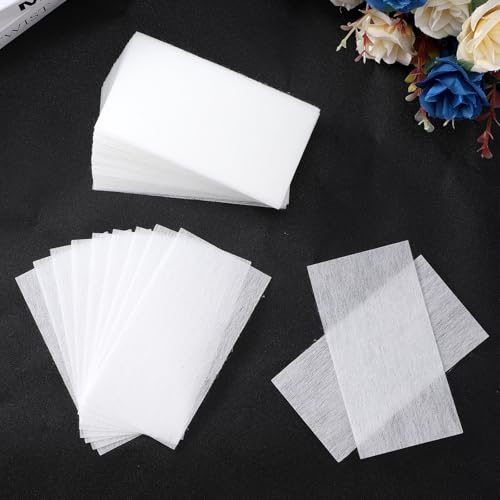 90PCS Perm Hair Papers for Salon & Home Use Disposable Polyester Wraps