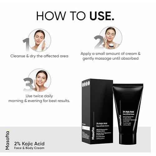 2% Kojic Acid Face & Body Cream for Pigmentation, Melasma, Acne Marks, Underarms, Neck - For Men & Women 30 ml (Pack of 1)