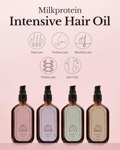 ODID Milk Protein Hair Oil with Argan & 6 Plant Oils - 3.38 fl. oz.