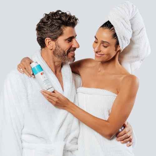 DS Labs Dandrene Dandruff Shampoo & Conditioner Kit, 205mL- for Itchy, Flaky Scalp, Exfoliating Shampoo, Moisturizing Conditioner, Supports Scalp Health & Oil Control