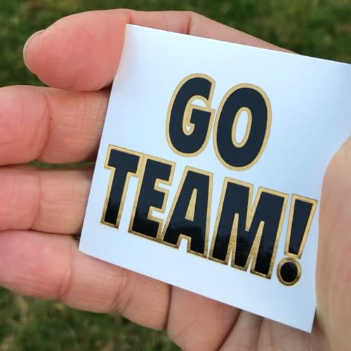 Team Spirit Temporary Tattoos - 48 Pack, 12 Designs