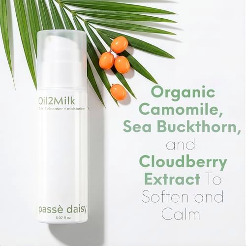 Oil2Milk Cleanser, Rich Cleansing Milk, Lumiere Velvet Makeup Remover, Renewing Gentle Face Cleanser, Calming Wash, 100% Natural Ingredients, For All Skin Types