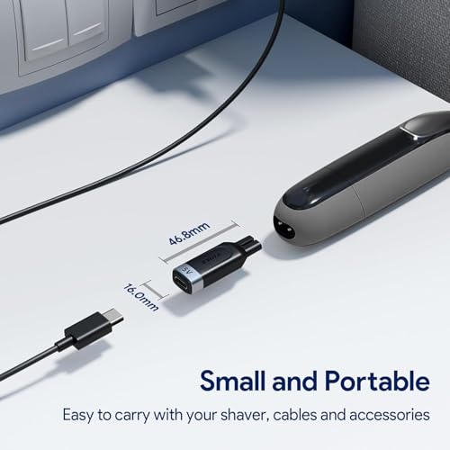 Yinke 5V USB-C Charging Adapter for Philips Norelco OneBlade