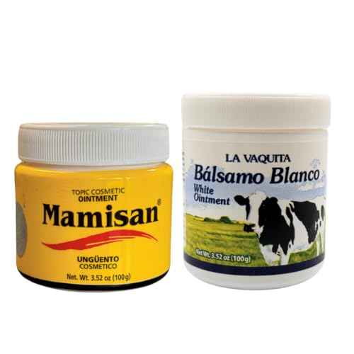 Cosmetic Ointment & La Vaquita B?lsamo Blanco (3.52 oz Each) for Sweating, Fat Burning, Joint Relief, and Muscle Recovery