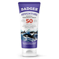 Badger Mineral Sunscreen SPF 50 Zinc Oxide Sunscreen with 98% Organic Ingredients, Reef-Safe, Broad-Spectrum, Hypoallergenic, Water Resistant, Unscented Adventure Sport 2.9 fl oz
