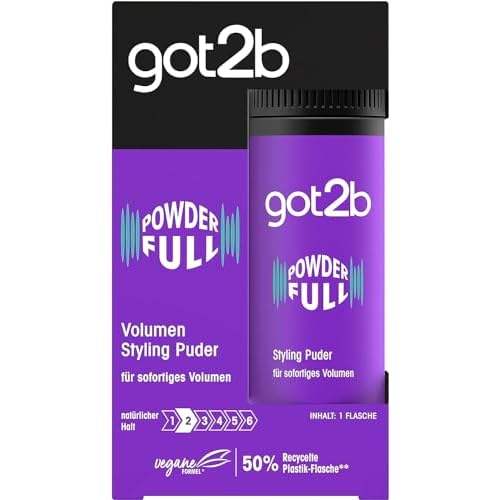 Schwarzkopf got2b Powder'ful Vol Style Powder 10g (2x Pack)