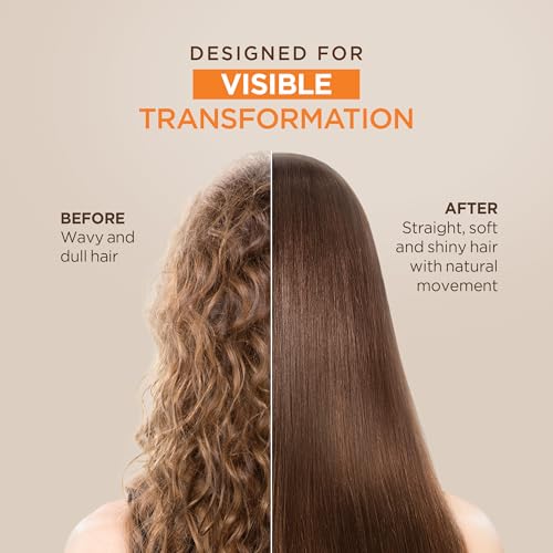 KATIVA Brazilian Keratin Treatment Kit - At Home Hair Straightening