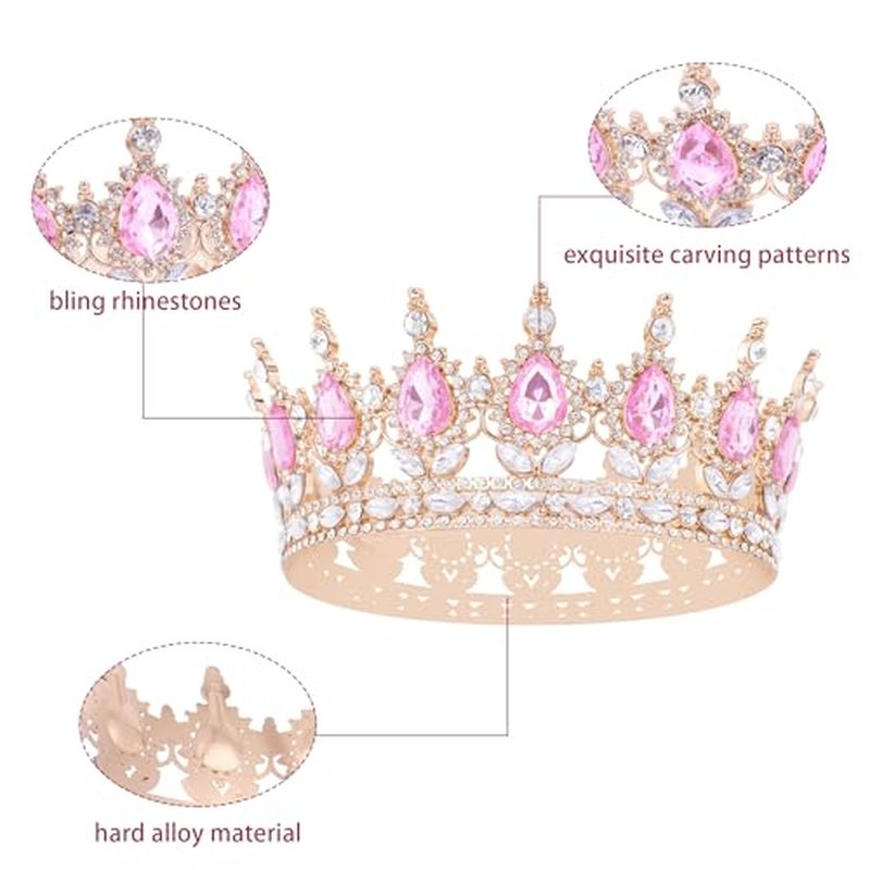 Birthday Decorations Set for Women - Sash, Crown & Sunglasses