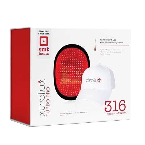 Xtrallux Laser Hair Growth Cap 316 Diodes | 6-Min Treatment