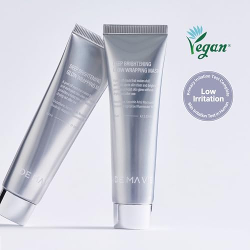 DE MA VIE Deep Wrapping Mask Peel Off Facial Mask Pack - Elasticity & Hydration Care, Freckle, Melasma Care - Moist Skin Refresh - Made in Korean Skin Care, 2.03 fl.oz