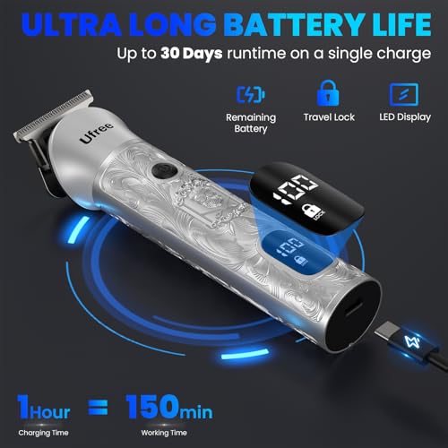 Ufree 7-in-1 Beard Trimmer for Men | 1-10mm Adjustable