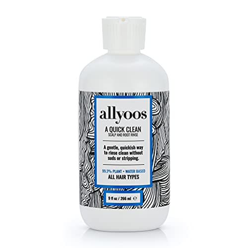 A Quick Clean Hair Rinse - Dry Shampoo Alternative, No Residue
