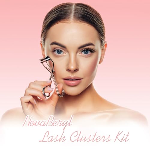 Self-Adhesive Lash Clusters, 240PCS, 8-16mm, No Glue Needed