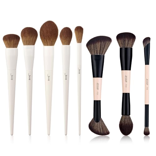 Jessup Face Makeup Brushes 5Pcs T493 Bundled with Face Makeup Brushes T508