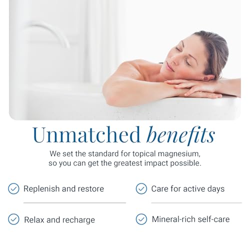 Ancient Minerals Magnesium Bath Flakes Unscented 26.4oz - Epsom Salt Alternative