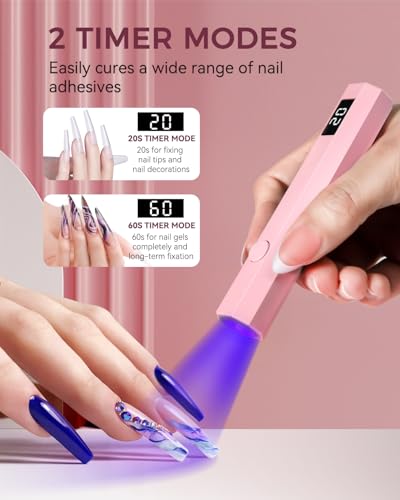 UV Nail Light Handheld Portable LED Lamp 3W