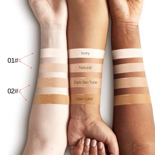 Camo CC Cream Foundation - Full Coverage, Waterproof Matte (2-Pack)