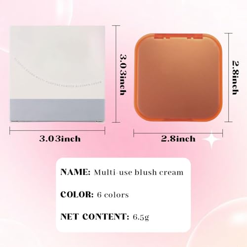 Hot Pink Cream Blush - Matte Blendable Cheek Color