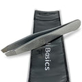 Zizzili Basics Precision Slant Tip Tweezers - Surgical Stainless Steel