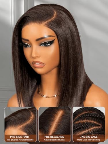 UNICE Bye Bye Slip Bob Wig 10" Glueless Human Hair Lace