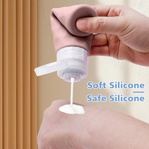 Silevoler Travel Bottles 3oz TSA Approved Leak Proof Toiletries