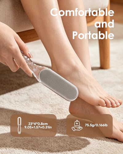 Stainless Steel Foot File - Callus Remover for Hard Skin