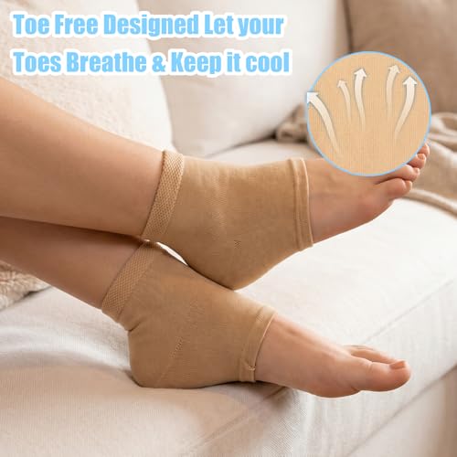 8Pcs Heel Treatment Repair Socks Moisturizing Sports Heels Sock