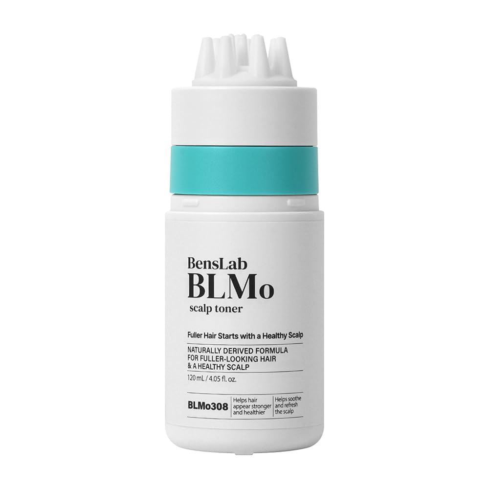 Scalp Serum for Hair Loss & Thinning with Massaging Tips | Clinically Proven | Thickens & Accelerates Hair Growth | Supports DHT Balance | Korean Hair Care | Low Irritation, Drug-Free | 4.05 fl.oz