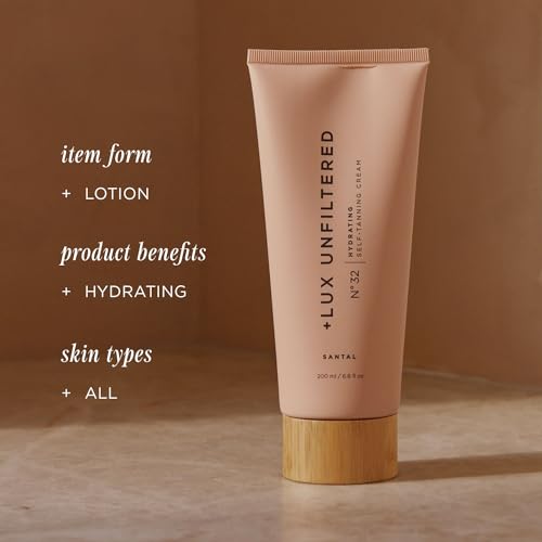 Lux Unfiltered Summer Skin Gradual Self Tanner - Hydrating Lotion