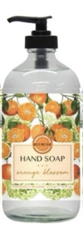 Home & Body Co Hand Soap Chantilly Bloom 16 fl oz - Glass Bottle, Blossom Orang scent
