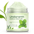 Camellia Underarm Detox Scrub: Armpit Detox Scrub with Mint Centella Deep Cleanse Refresh Exfoliating for Underarms Whole Body