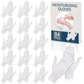 White Cotton Moisturizing Gloves for Dry Hands & Eczema (42 Pairs)