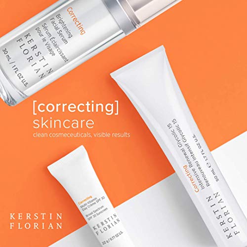 Kerstin Florian Correcting Foaming Cleanser | Salicylic Acid & BHA Deep Cleansing Face Wash for Oily Skin | 3.4 fl oz