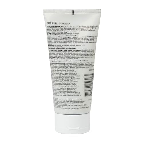 OUIDAD VitalCurl+ Define & Shine Styling Gel Cream, 6oz