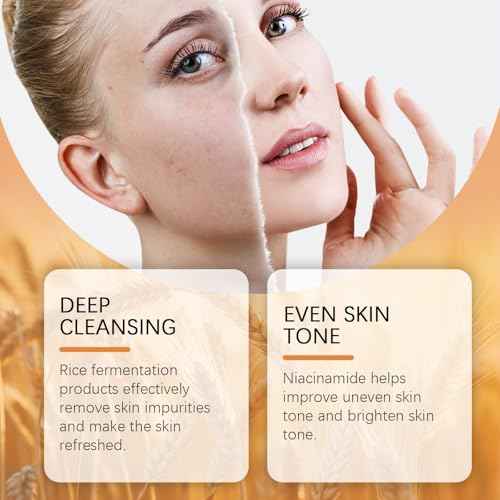 Gentle Hydrating Facial Cleanser - Deeply Nourish & Moisturize, Remove Makeup & Dirt, Keep Skin Refreshed & Glowing(1PCS)