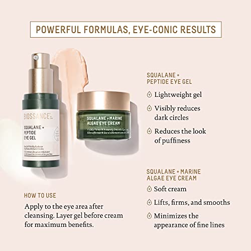 Biossance Squalane Marine Algae Eye Cream 0.5oz