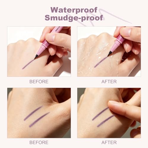 Ultra Fine Liquid Eyeliner 0.01mm Tip Waterproof Gray