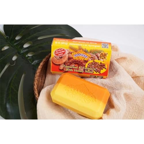 ASANTEE Tamarind and Turmeric with Honey Cleansing Soap (Pack of 1)