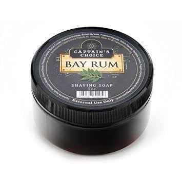Captain's Choice BAY RUM Shaving Soap - 5 oz.