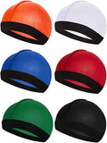 Silky Wave Cap for Men, 6-Pack Elastic Velvet Durags