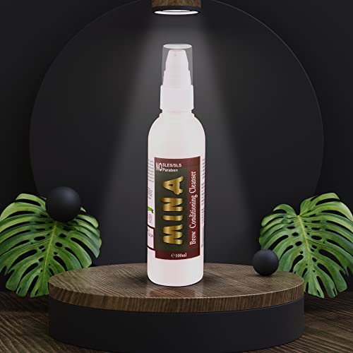 MINA iBrow Conditioning Cleanser 100ml | Pre-Cleanse for Brow Tint