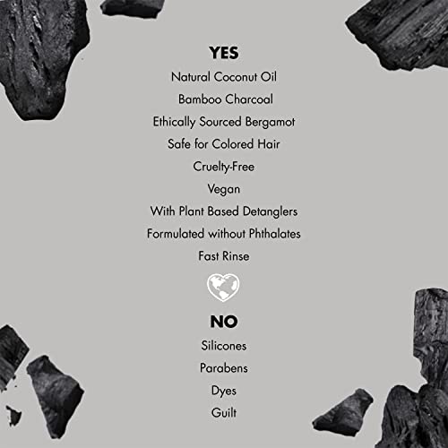 Love Beauty And Planet Cleansing Conditioner Delightful Detox for Cleansed Hair Charcoal & Bergamot Vegan, Paraben-free, Silicone-free, Cruelty-free Clarifying Conditioner 13.5 oz