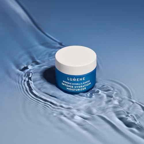 Lumene Nordic Hydra [Lahde] Intense Hydration Moisturizer - Lightweight Plumping Face Cream for Dry Skin - Enriched with Arctic Spring Water + Hyaluronic Acid for Instant Moisture (1.7 oz)