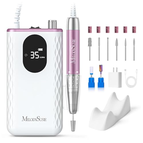Cordless Nail Drill 35,000 RPM Rechargeable Nail File - MM400D