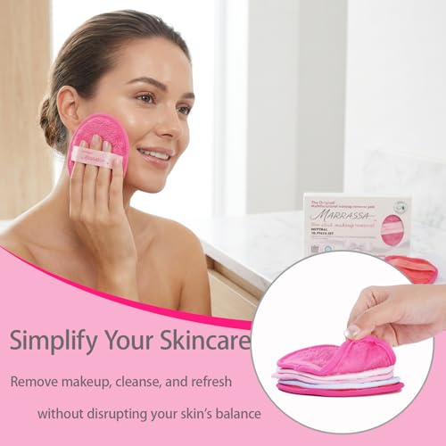 Makeup Remover Cloths Reusable Microfiber - 10 Pack