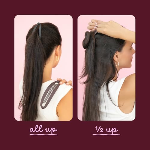 Cobana Banana Hair Clip 6'' – Volumizing Updo Clip for Thick Hair, Set of 2