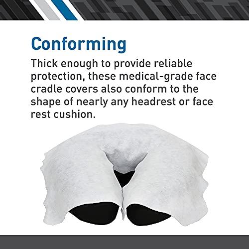 BodyMed Disposable Face Cradle Covers - 100 Sheets