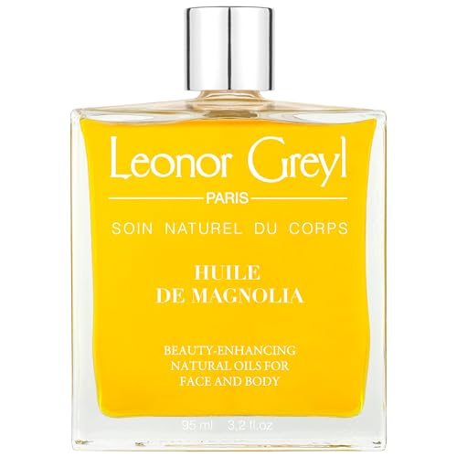 Leonor Greyl Huile De Magnolia Beauty Enhancing Natural Oils For Face And Body. 97% Natural Ingredients. Vegan. 3.2 oz Made in France.